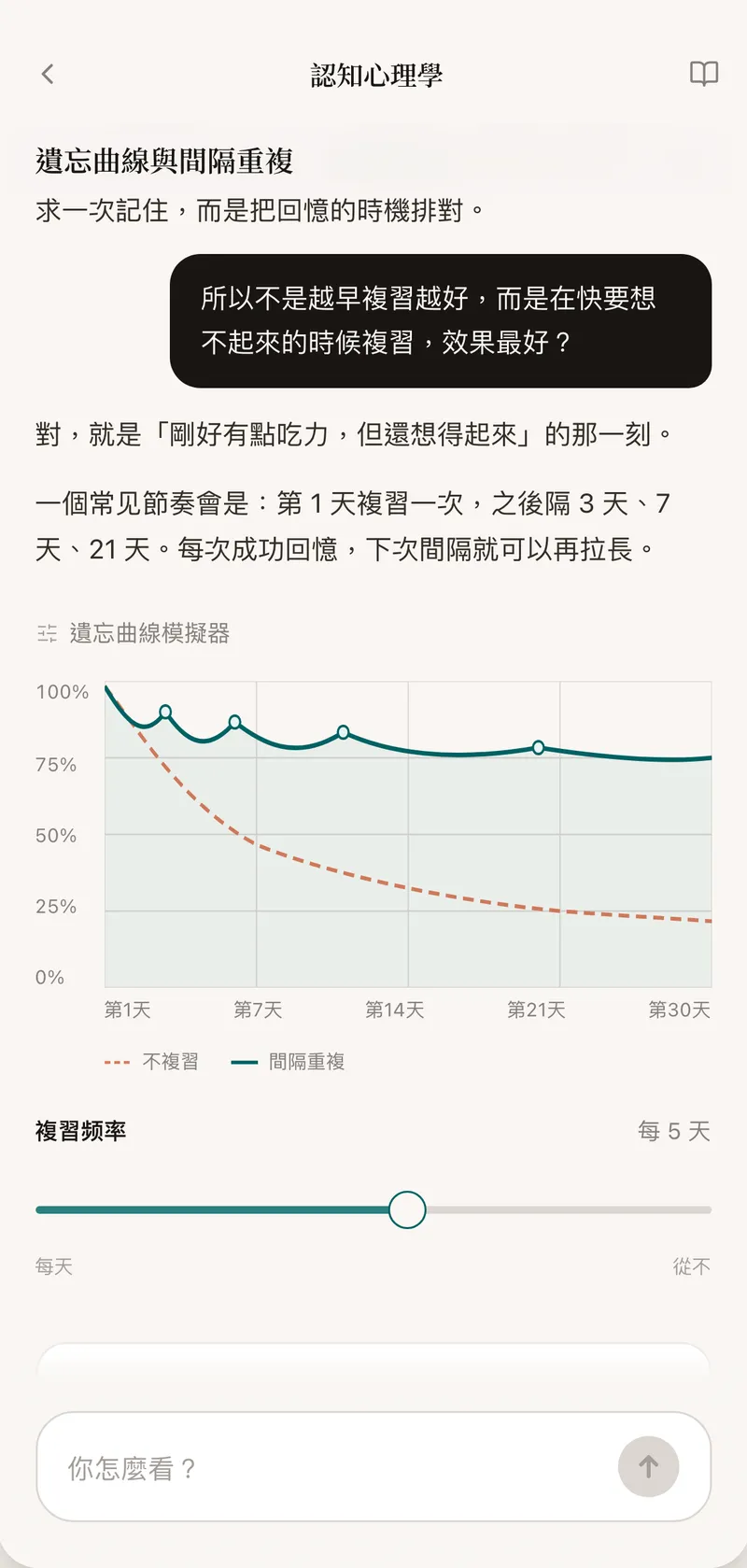 對話學習