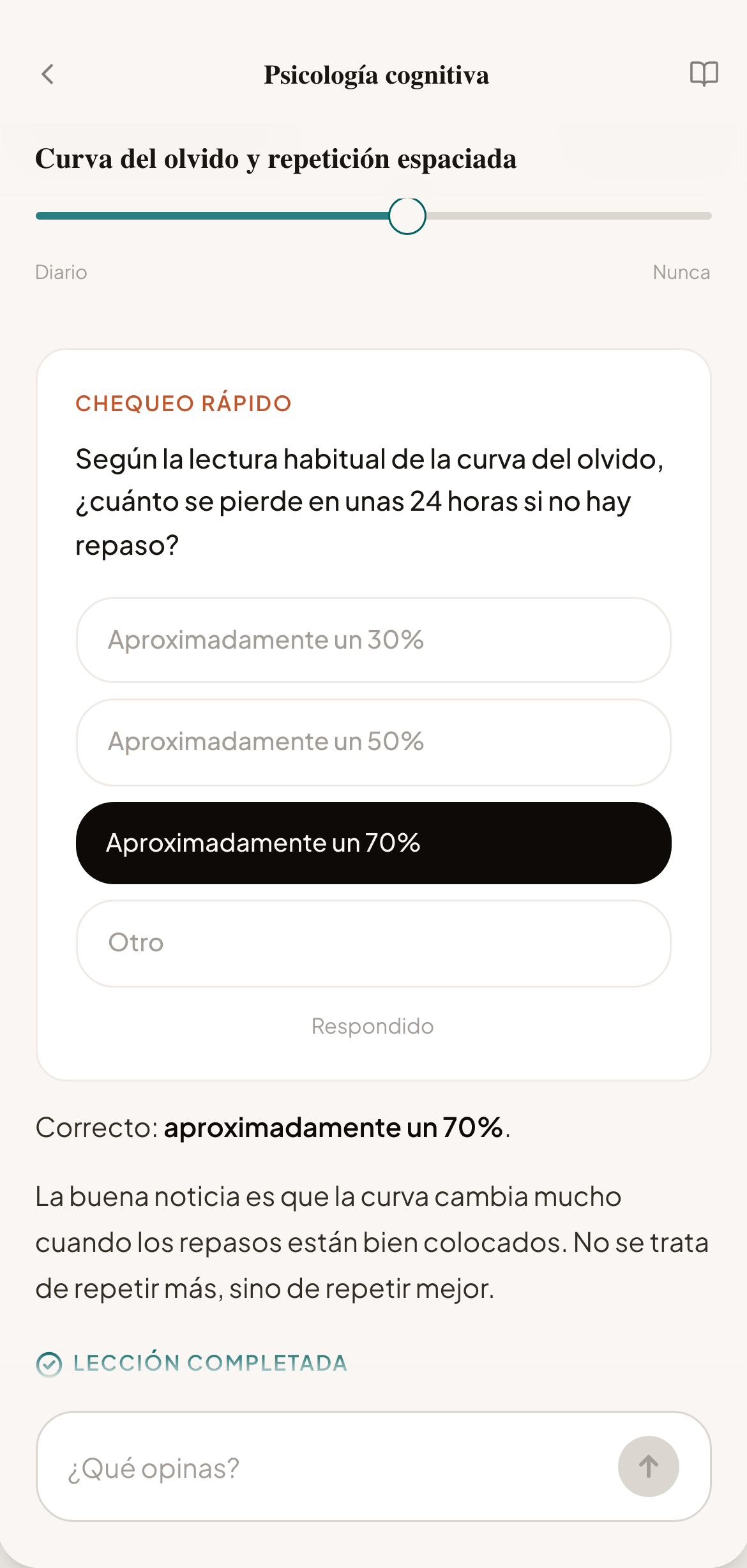 Henri active recall quiz